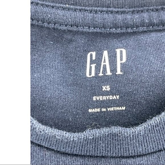 Gap Everyday Stripe Colorblock Short Sleeve Tee XS - Picture 4 of 5